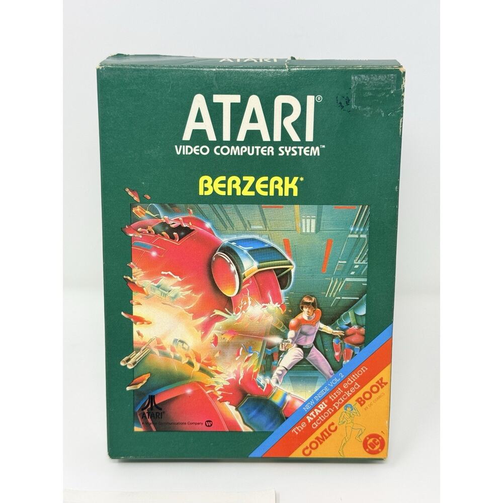 Berzerk Atari 2600 Complete CIB Tested - Picture 3 of 8